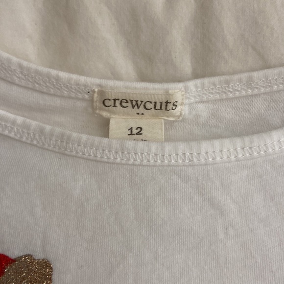 J Crew Christmas flamingo long sleeve T - Picture 2 of 2